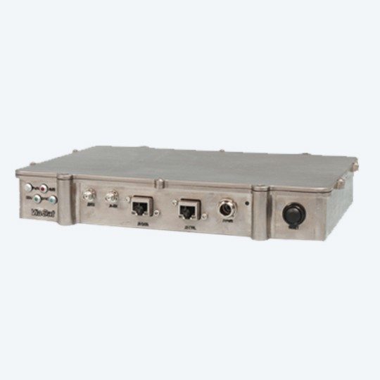 Product image of a DVB-S2 modem
